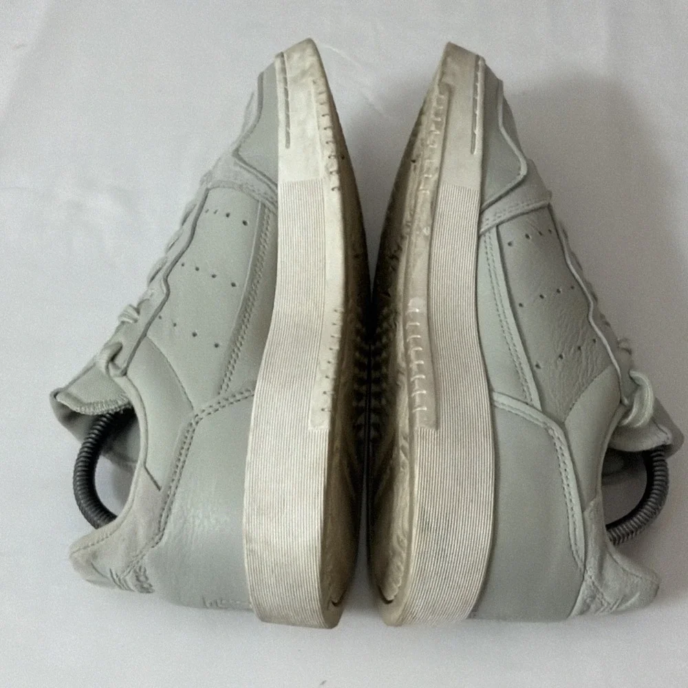 Adidas Original Supercourt EE6045 Womens Sz 8.5 Shoes Fit Gym Ash Silver Leather